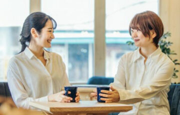 コミュニケーションが取れている２０代女性